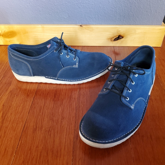 Danner Mt Tabor Blue Suede Oxfords 